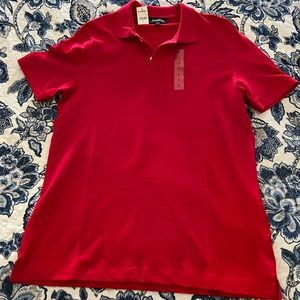 New Express Red Polo - Mens Medium